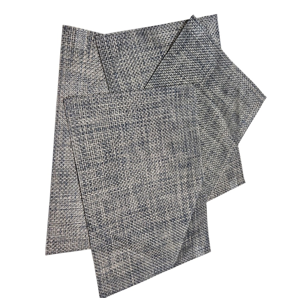 Pier 1‎ Set of 4 Woven Placemats Neutral Colors Table Decor Dining Kitchen